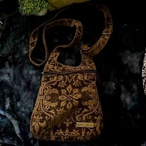 Isabella’s Journey soft, dark chocolate brown purse